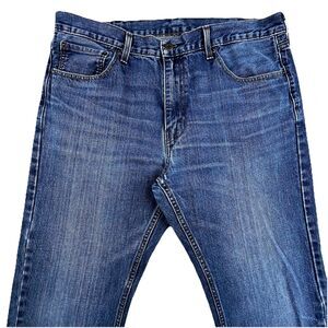Levis 527 Jeans Men 38x31 Blue Denim Bootcut Medium Wash Workwear Western